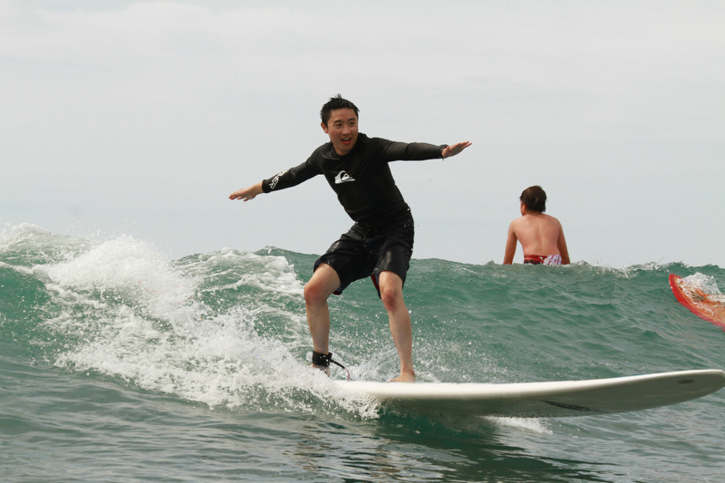 Beginner surfing lessons Waikiki