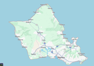 screenshot - google maps oahu map hawaii